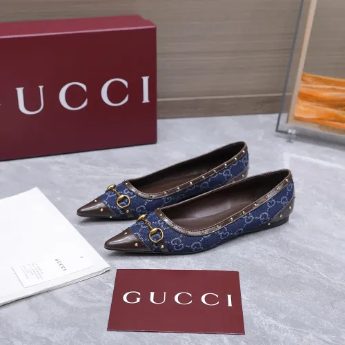 Cheap Gucci Flat Shoes For Women #1472973, $$118.00 USD On Gucci Flat Shoes