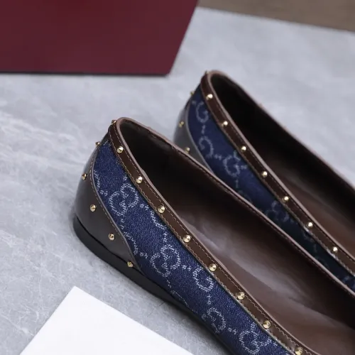 Replica Gucci Flat Shoes For Women #1472973 $118.00 USD for Wholesale