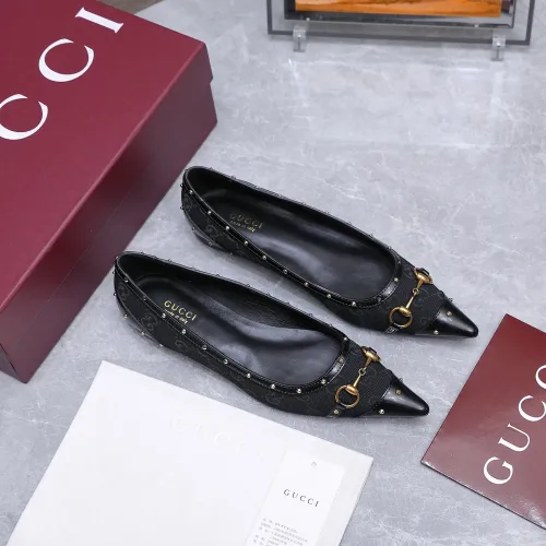 Replica Gucci Flat Shoes For Women #1472974 $118.00 USD for Wholesale