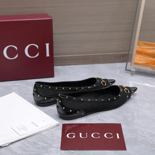 Replica Gucci Flat Shoes For Women #1472974 $118.00 USD for Wholesale