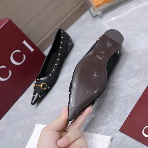 Replica Gucci Flat Shoes For Women #1472974 $118.00 USD for Wholesale