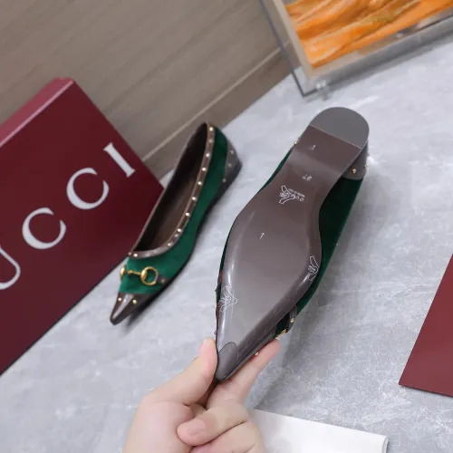 Replica Gucci Flat Shoes For Women #1472975 $118.00 USD for Wholesale