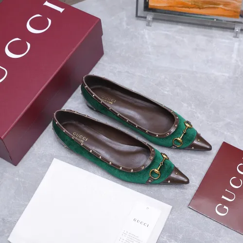 Replica Gucci Flat Shoes For Women #1472975 $118.00 USD for Wholesale