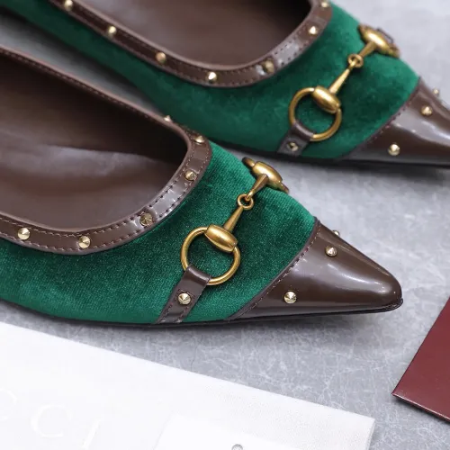 Replica Gucci Flat Shoes For Women #1472975 $118.00 USD for Wholesale