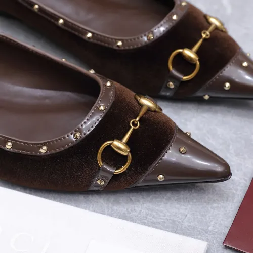 Replica Gucci Flat Shoes For Women #1472977 $118.00 USD for Wholesale