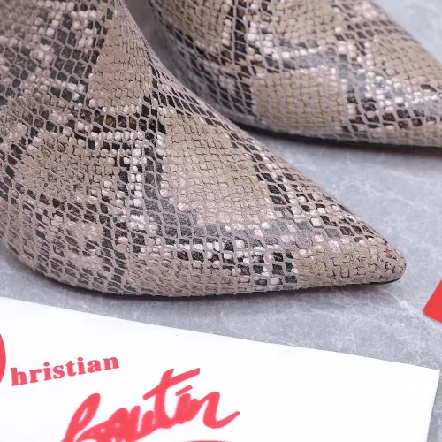 Replica Christian Louboutin Boots For Women #1472984 $150.00 USD for Wholesale