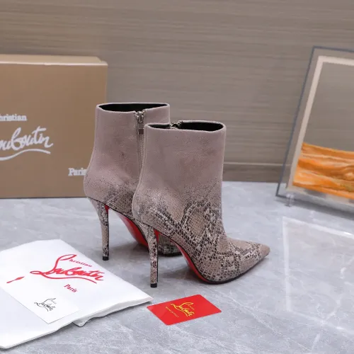Replica Christian Louboutin Boots For Women #1472984 $150.00 USD for Wholesale