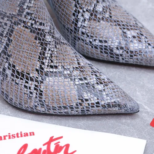 Replica Christian Louboutin Boots For Women #1472985 $150.00 USD for Wholesale