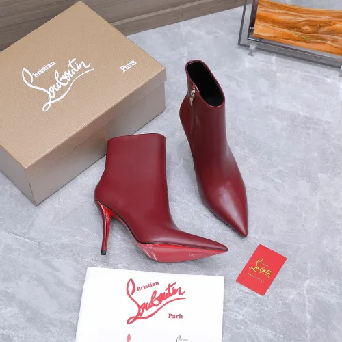 Replica Christian Louboutin Boots For Women #1472987 $150.00 USD for Wholesale
