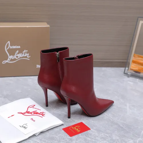 Replica Christian Louboutin Boots For Women #1472987 $150.00 USD for Wholesale