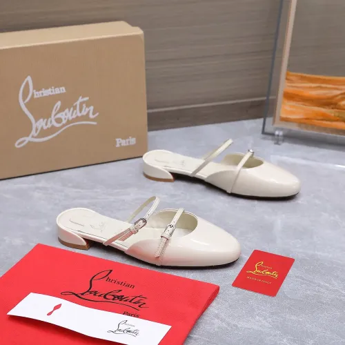 Replica Christian Louboutin CL Slippers For Women #1472989 $108.00 USD for Wholesale