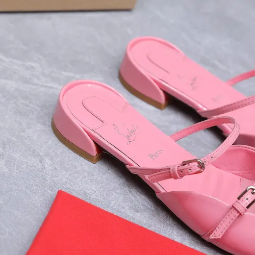 Replica Christian Louboutin CL Slippers For Women #1472990 $108.00 USD for Wholesale