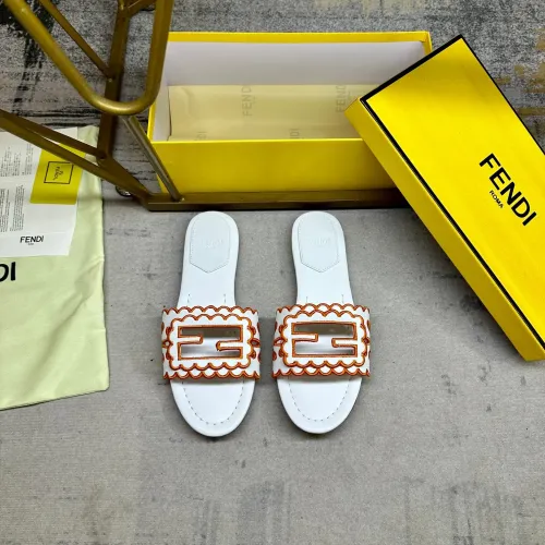 Replica Fendi Slippers For Women #1473002 $88.00 USD for Wholesale
