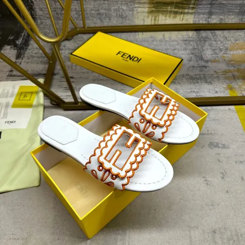 Replica Fendi Slippers For Women #1473002 $88.00 USD for Wholesale