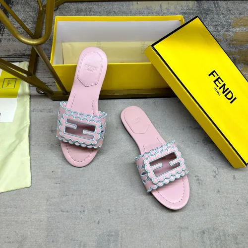 Replica Fendi Slippers For Women #1473004 $88.00 USD for Wholesale
