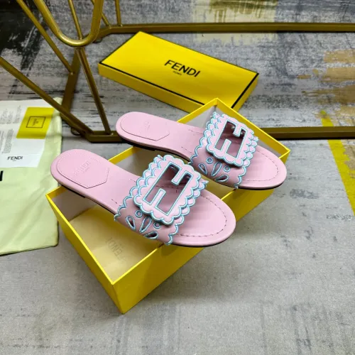 Replica Fendi Slippers For Women #1473004 $88.00 USD for Wholesale