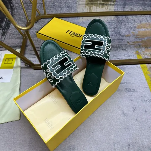 Replica Fendi Slippers For Women #1473006 $88.00 USD for Wholesale