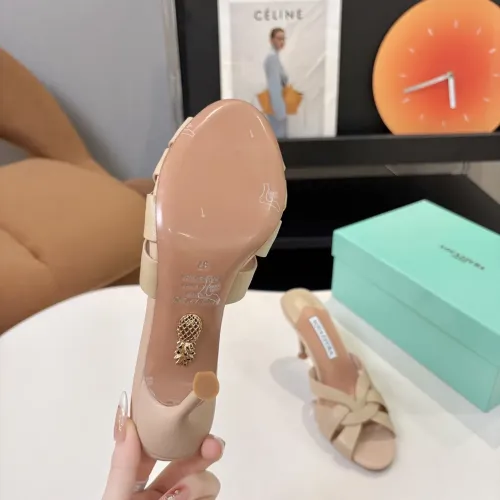 Replica AQUAZZURA Slippers For Women #1473027 $88.00 USD for Wholesale