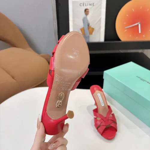Replica AQUAZZURA Slippers For Women #1473029 $88.00 USD for Wholesale