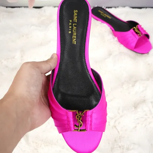 Replica Yves Saint Laurent YSL Slippers For Women #1473078 $85.00 USD for Wholesale
