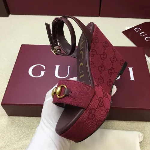 Replica Gucci Sandal For Women #1473090 $80.00 USD for Wholesale