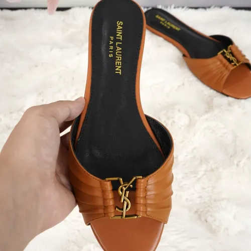Replica Yves Saint Laurent YSL Slippers For Women #1473288 $85.00 USD for Wholesale