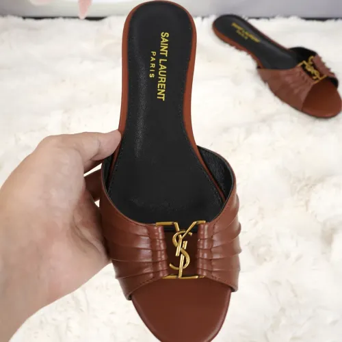 Replica Yves Saint Laurent YSL Slippers For Women #1473289 $85.00 USD for Wholesale