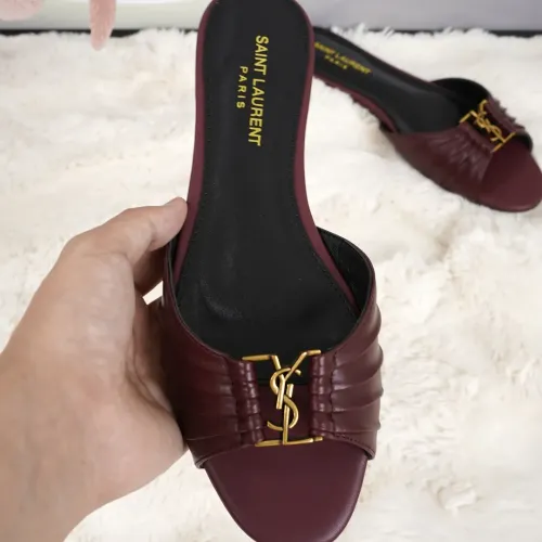 Replica Yves Saint Laurent YSL Slippers For Women #1473292 $85.00 USD for Wholesale