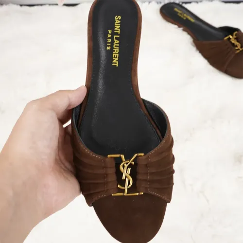 Replica Yves Saint Laurent YSL Slippers For Women #1473309 $88.00 USD for Wholesale