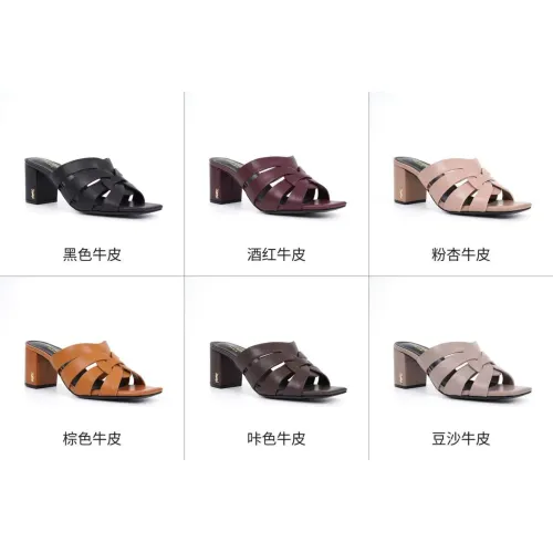 Replica Yves Saint Laurent YSL Slippers For Women #1473321 $88.00 USD for Wholesale