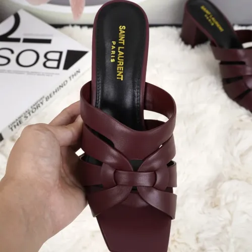 Replica Yves Saint Laurent YSL Slippers For Women #1473322 $88.00 USD for Wholesale