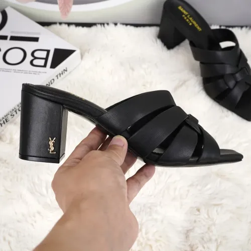 Replica Yves Saint Laurent YSL Slippers For Women #1473334 $88.00 USD for Wholesale