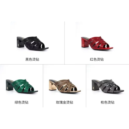 Replica Yves Saint Laurent YSL Slippers For Women #1473341 $88.00 USD for Wholesale