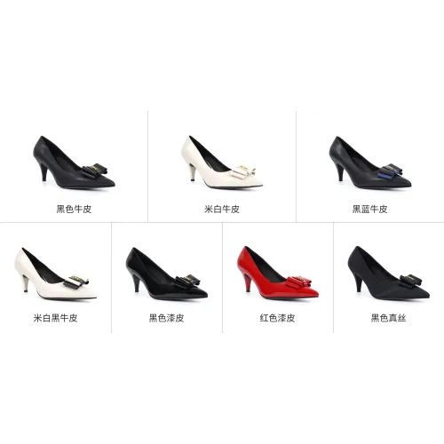 Replica Yves Saint Laurent YSL High-Heeled Shoes For Women #1473353 $100.00 USD for Wholesale
