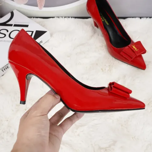 Replica Yves Saint Laurent YSL High-Heeled Shoes For Women #1473356 $100.00 USD for Wholesale