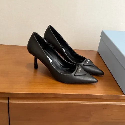 Cheap Prada High-heeled Shoes For Women #1473371, $$105.00 USD On Prada High-heeled Shoes