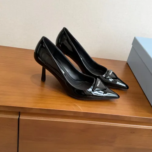 Cheap Prada High-heeled Shoes For Women #1473372, $$105.00 USD On Prada High-heeled Shoes