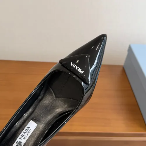 Replica Prada High-heeled Shoes For Women #1473372 $105.00 USD for Wholesale