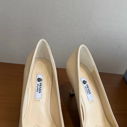 Replica Prada High-heeled Shoes For Women #1473373 $105.00 USD for Wholesale