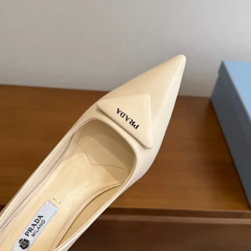 Replica Prada High-heeled Shoes For Women #1473373 $105.00 USD for Wholesale