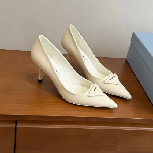 Cheap Prada High-heeled Shoes For Women #1473374, $$105.00 USD On Prada High-heeled Shoes