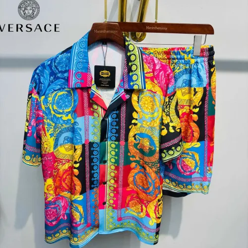 Cheap Versace Tracksuits Short Sleeved For Men #1473570, $$76.00 USD On Versace Tracksuits