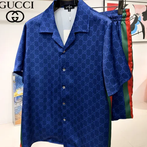 Replica Gucci Tracksuits Short Sleeved For Men #1473621 $76.00 USD for Wholesale