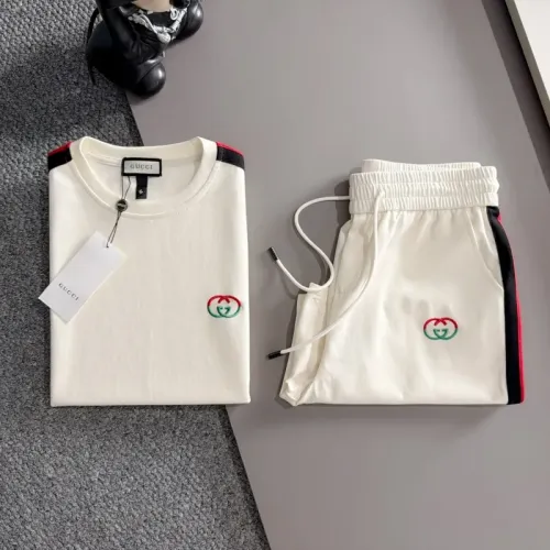 Replica Gucci Tracksuits Short Sleeved For Men #1473634 $64.00 USD for Wholesale