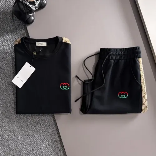 Replica Gucci Tracksuits Short Sleeved For Men #1473638 $64.00 USD for Wholesale