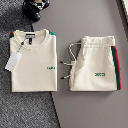 Replica Gucci Tracksuits Short Sleeved For Men #1473639 $64.00 USD for Wholesale