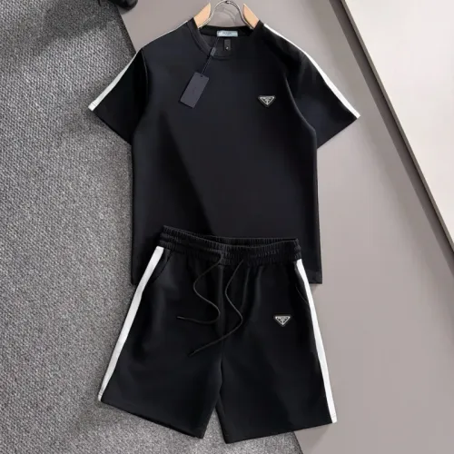 Cheap Prada Tracksuits Short Sleeved For Men #1473659, $$64.00 USD On Prada Tracksuits