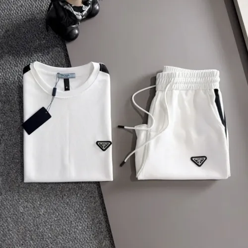 Replica Prada Tracksuits Short Sleeved For Men #1473660 $64.00 USD for Wholesale