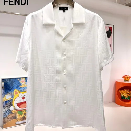 Replica Fendi Tracksuits Short Sleeved For Men #1473661 $85.00 USD for Wholesale