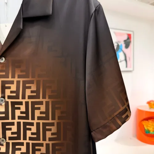 Replica Fendi Tracksuits Short Sleeved For Men #1473667 $85.00 USD for Wholesale